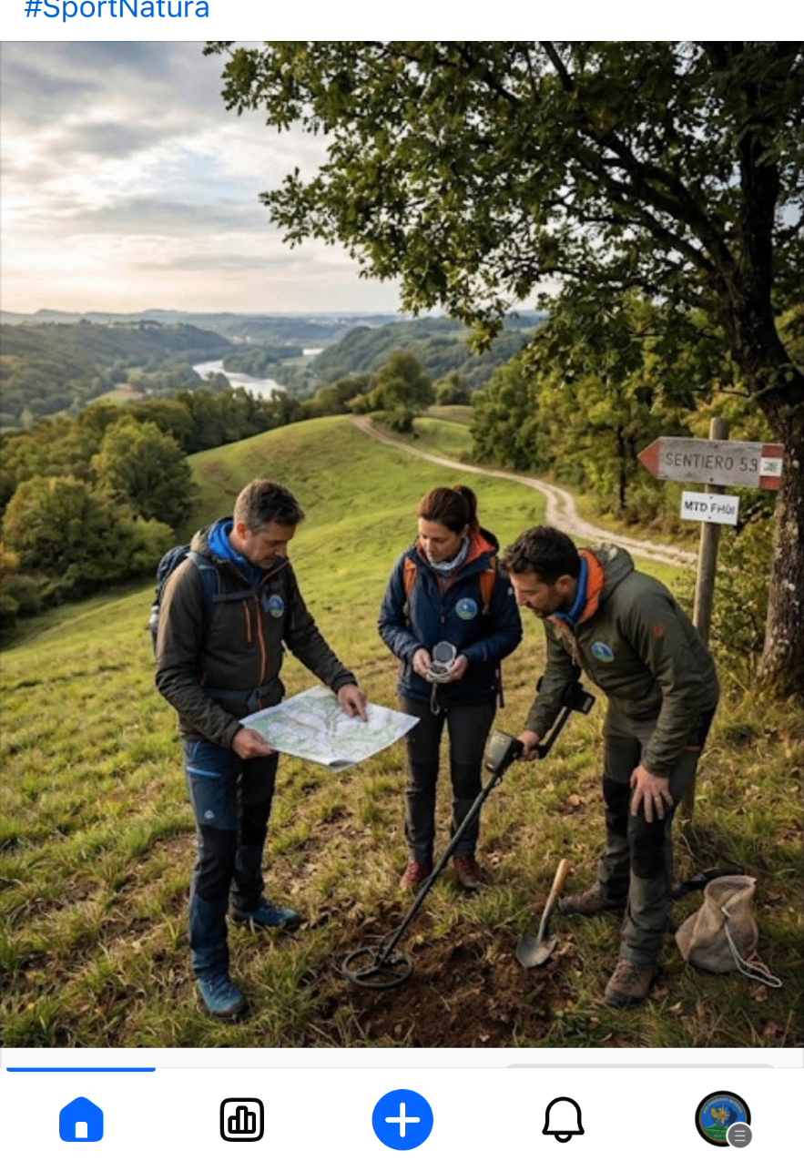 ASD Viandanti Moderni: orienteering e metal detecting sportivo nelle colline del Friuli
